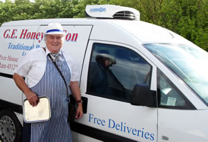 G E Honey deliver meat in North Devon